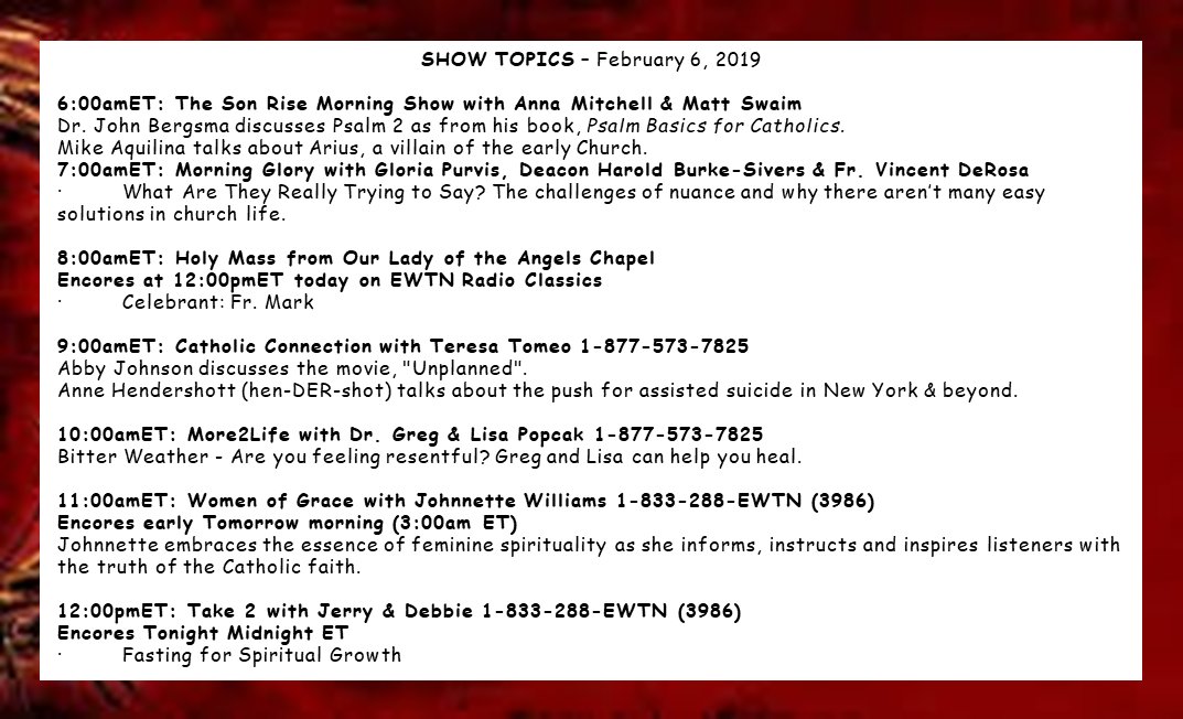 Divine Mercy Radio Wdmc920 Twitter