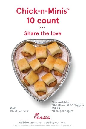ftwrightcfa's tweet image. There is still time to order Heart-Shaped trays #ValentinesDay #ValentinesDayGift  #ChickfilaFortWright