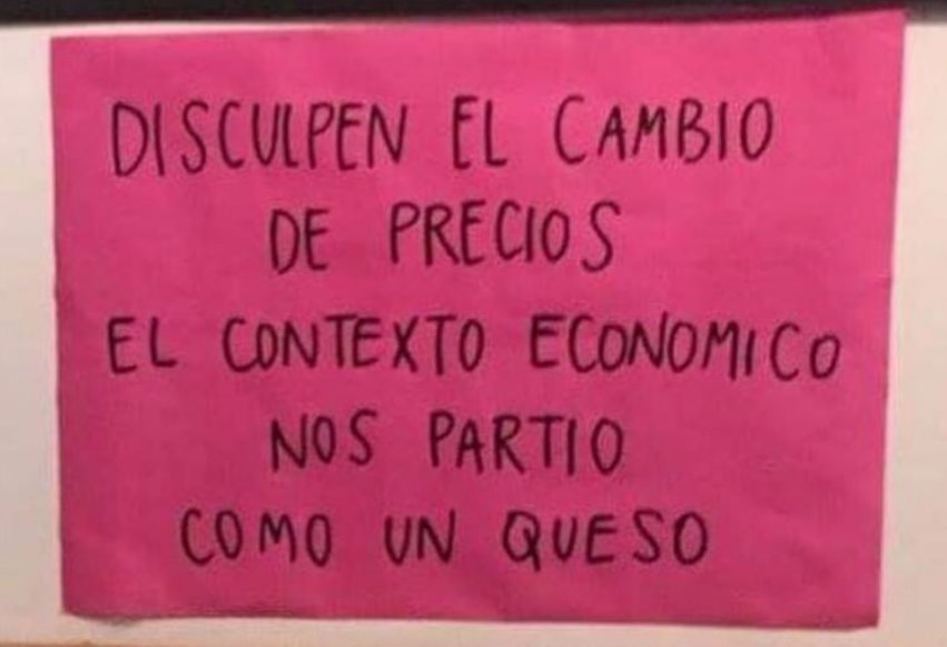 Clauli2019's tweet photo. No se salva nadie, tod@s pagamos todo porque #MacriEsCaos 
Y es #MejorCristina https://t.co/y7cWwXuhF4