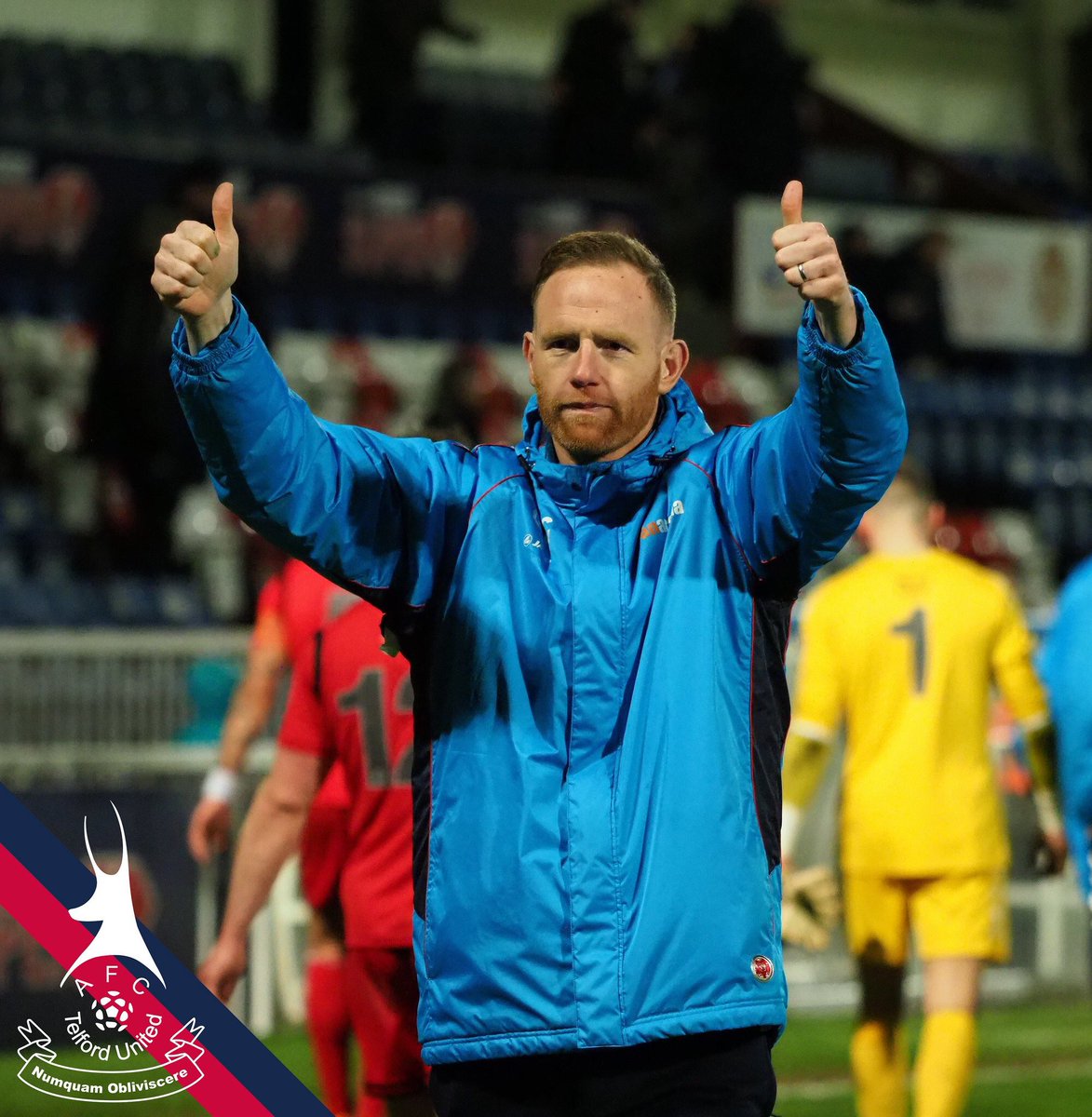 The North East in the FA Trophy 🏆 

Darlington ✅
Hartlepool ✅
Spennymoor ✅

Completed it ✅

What a job this man is doing 👇🏻👏🏻

#GavinCowansTelfordArmy