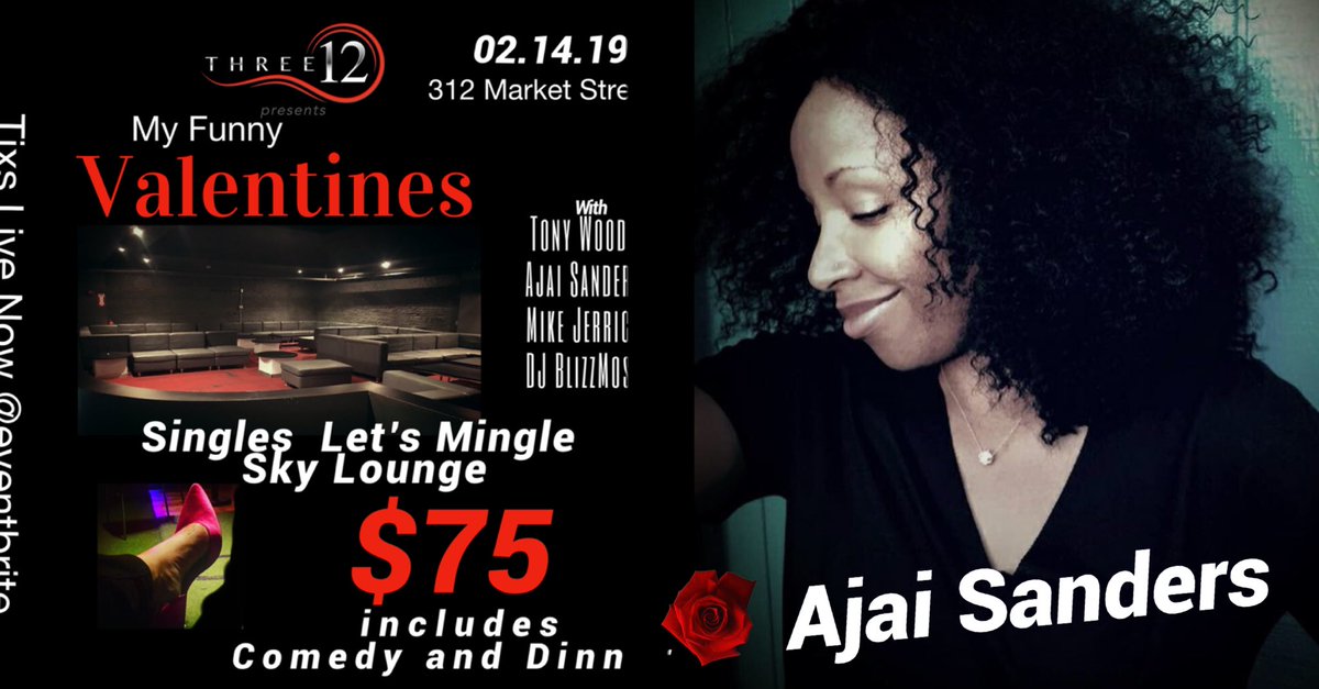 waterimagestv's tweet photo. Come check out @ajaisanders This VDay in #Philly  @ Lounge 312 Dinner and Comedy included in &amp;75 tix/ $40 tix (no food) It’s truly gonna be a Different World in #oldcity #yavideo #vday2019 #comedy https://t.co/x622BgNy6c