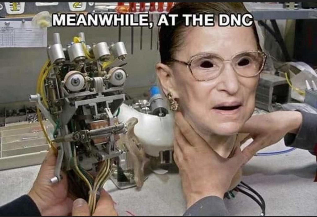 AmericasDrum's tweet photo. @TheBadDadder MAYB BUT UN-DOUBTFUL! RUMORS HAVE IT SHE HAS ⚰️PASSED⚰️AND THE #DNC #DemonraticParty DIRTY #CockRoach LDRS GOT HER ON ICE UNTIL FURTHER NOTICE WHILE THEY WORK ON HER FAKE REPLACEMENT? https://t.co/jc1a3ZDOf7