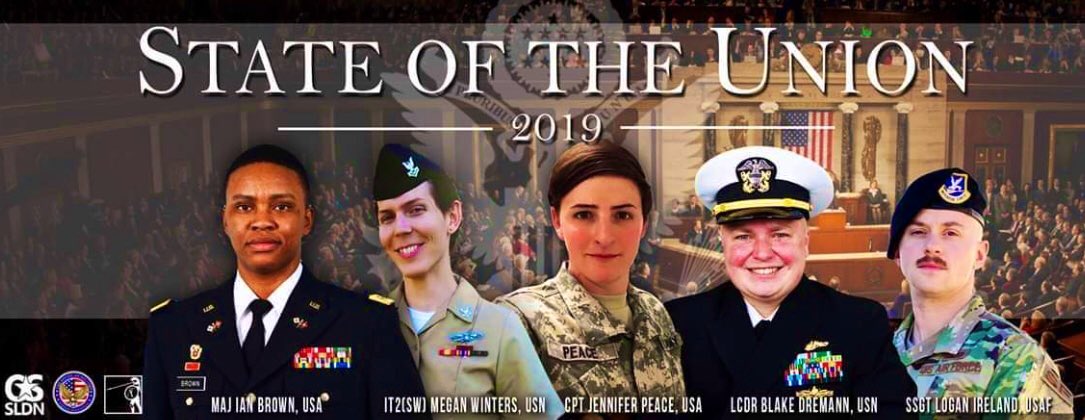 Proud to see transgender service members attending The State of the Union tonight and demonstrating how important EVERY member of the team is. Transgender service members are a VALUABLE part of OUR team @OutServeSLDN <a href="/sparta_pride/">SPΛRTA - A Transgender Military Organization</a> <a href="/outmagazine/">Out Magazine</a> @DeptofDefense