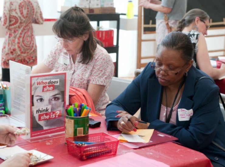ncartmuseum's tweet photo. Sat, March 9, during "Take up Space: Women's Weekend at the NCMA" we will host artists in the galleries from 10 am to 5 pm. Drop in to learn, create, &amp; discuss current social issues &amp; topics with NC women in the arts. Get the line up here: https://t.co/N5Ez4wk1c9 #NCMAtakeupspace https://t.co/AVtBuxZQgh