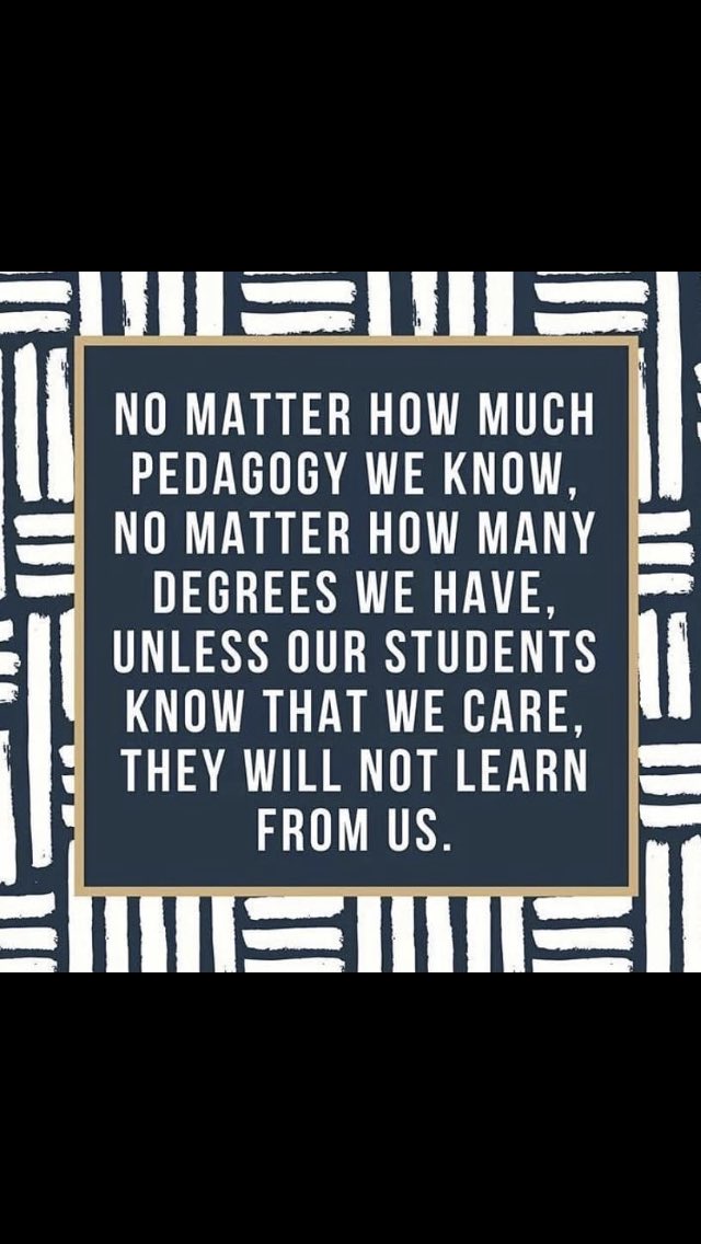 Yes! So true! My connections in New Beginnings matter! ❤️<a href="/Jennifer_Hogan/">Jennifer Hogan, Ed. D.</a> <a href="/JasonKervin/">eagles4theWIN</a> #hooverpride