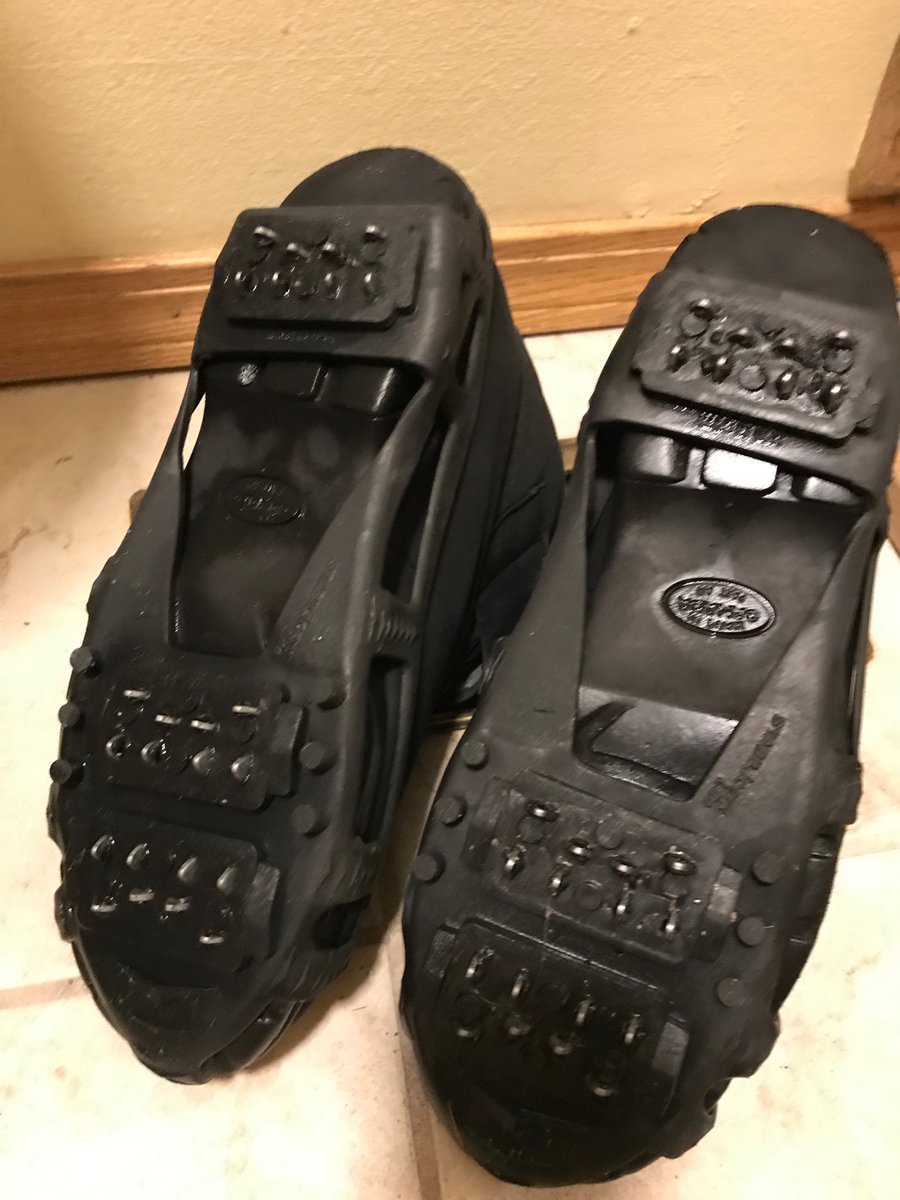 tm_kavanagh's tweet image. How did I get home tonight? I took #OttTransitChallenge but these cleats helped me grip the  icy sidewalks from the bus stop. Highly recommended accessory to your winter wardrobe!  #Ottawa ⁦#TransitWeek2019