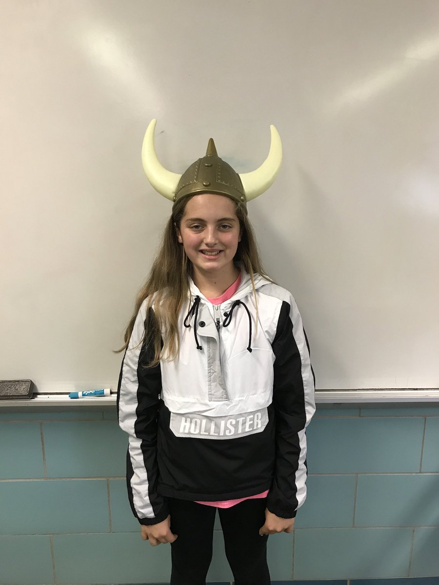 RodebaughTMS's tweet photo. Congratulations to Mia Zappola, #7thgradevikings Student of the Week! She is a solid student who always gives her best effort, and she is a great girl in every way! 👏👏👏 https://t.co/MSI9GH8bcC