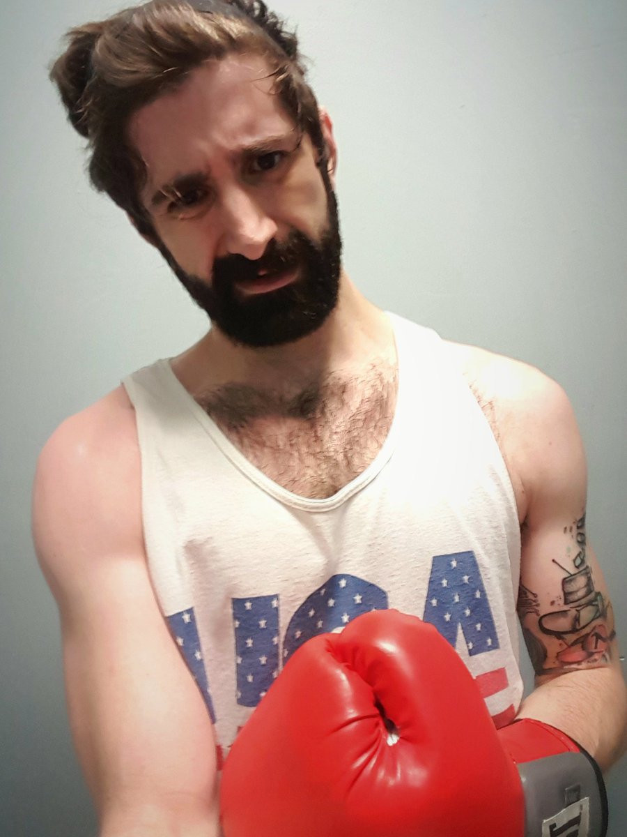 PlagueTV's tweet photo. If you dont post a post workout pic it didnt happen.
Down 20ish pounds since summer and still punching things. π₯π₯π¦
(i dont always look this miserable in the gym) #PunchStuff https://t.co/OO3LDs89WF