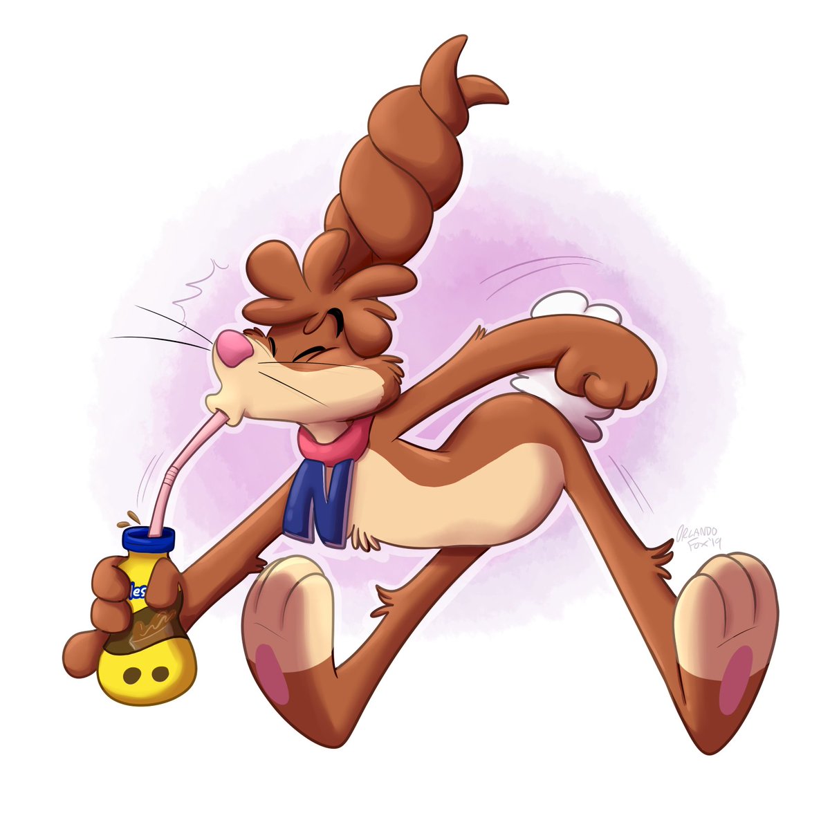 Orlando_Fox's tweet photo. No. 36 - Nesquik Bunny (Nesquik) https://t.co/JaW6J2IEq1