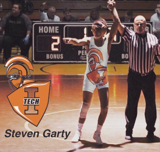 GartySteven's tweet image. I’m proud to announce that i’m going to continue my academic and wrestling career at Indiana Tech #TechYeah