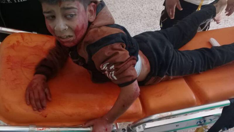 tv_wesaal's tweet image. ضحايا في قصف لميليشيات الأسد الطائفية على مسجد بريف #حماة