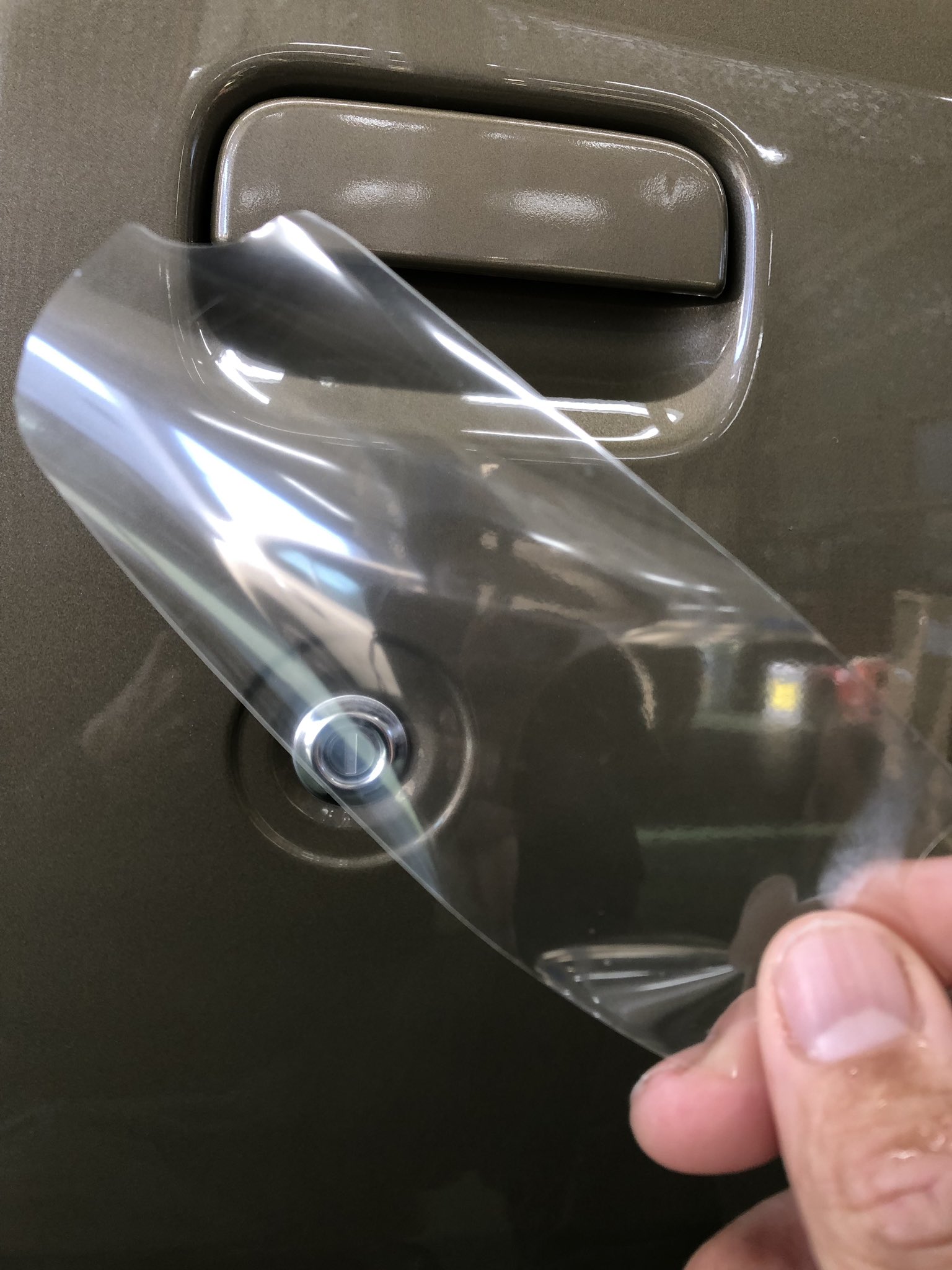 Polish Art カーディテイリング業 プロテクションフィルム ドアノブバージョン リピーターのお客様です ガラス コーティング専門店 カーコーティング専門店 ガラスコーティング大阪 カーコーティング大阪 ガラスコーティング Ecla