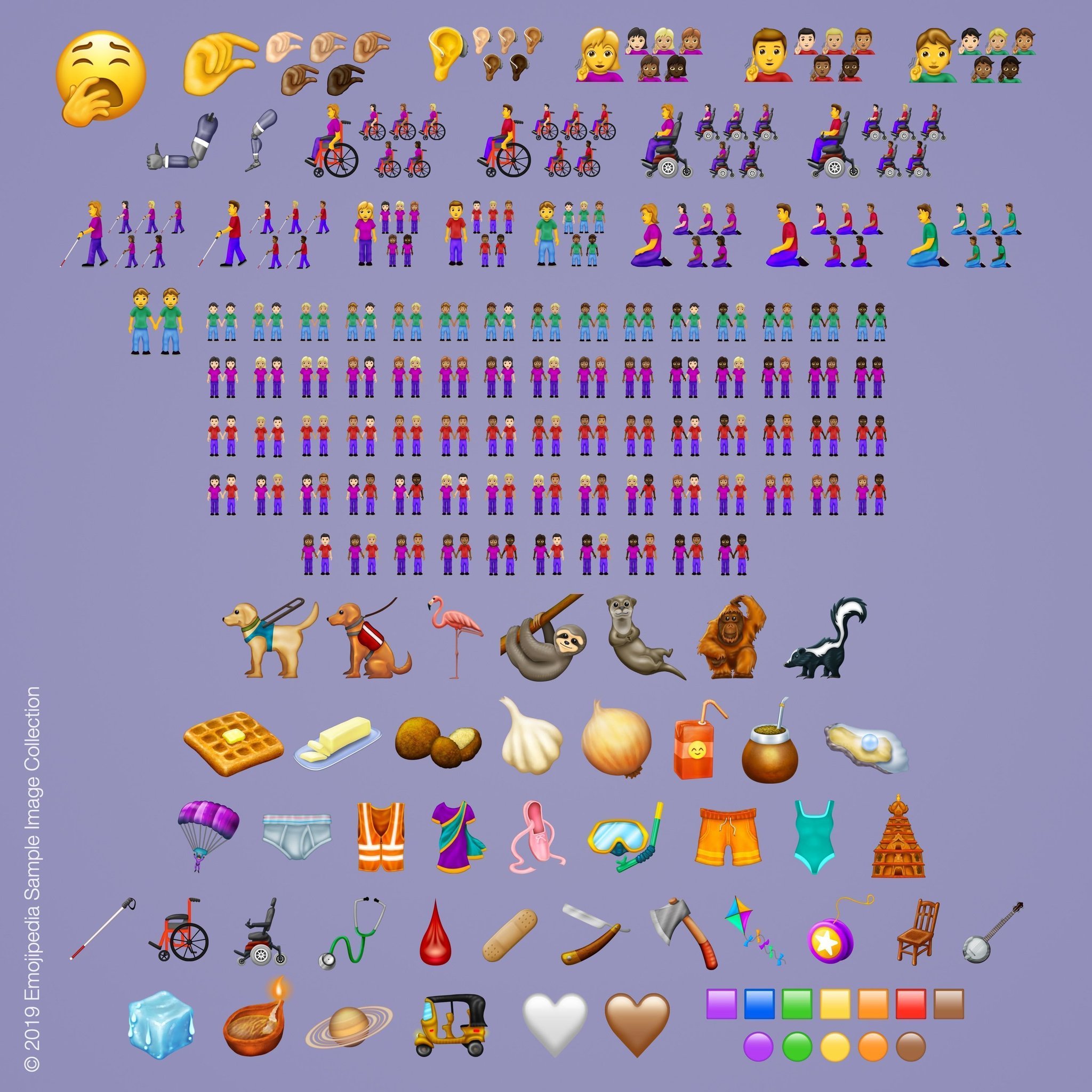 Mozzie あくび顔 カワウソ 盲導犬など59種類 230パターンの新絵文字が Unicode 12 0 で追加される 羨ましい Android端末の絵文字なんか全然話しにならない Iphoneの人の書込からコピペして使ってる始末 昔のモノクロの絵文字が好き