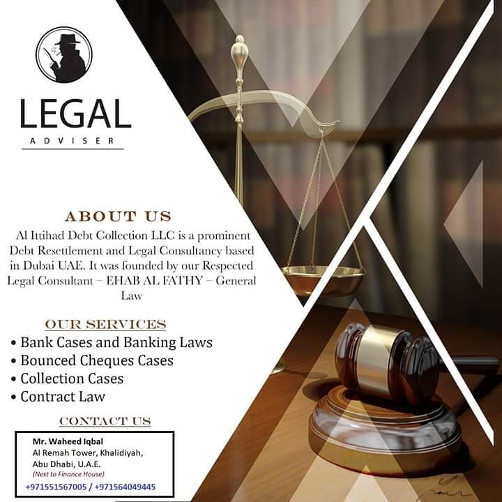 IttihadDXB's tweet photo. We have legal solution for your all financial problems.
Mr. Waheed +971551567005

#Legal #Lawyer #Attorney #QuickSolution #PoliceCase #Settlements #Debts #CreditCards #NoWorries #WeHelp #Year_of_Tolerance #AbuDhabi #Khalidiyah #AlHisn #AlHosn #AlRemah #Finance #BurDubai #Burjuman https://t.co/SBiO6LYEeG