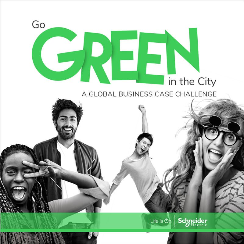 BeasiswaIndo's tweet photo. What is your green idea? Take part in the #GoGreenInTheCity2019 Challenge and win the trip of a lifetime to Schneider Electric Global Innovation Summit in Barcelona to pitch your idea! Register now on Agorize: https://t.co/GA3HbVKkPt https://t.co/7pY6mAwxqS