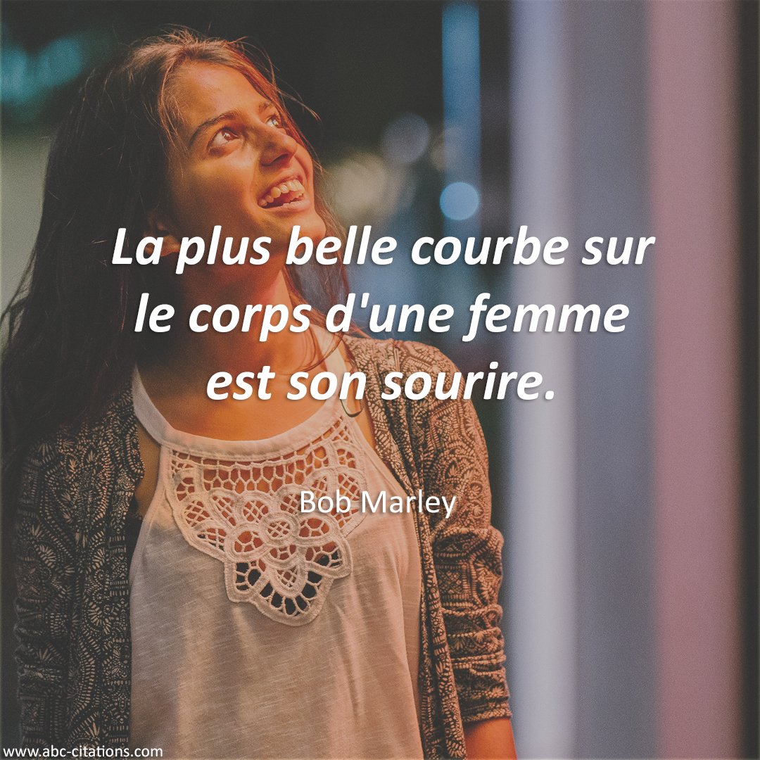 Citation Sur Le Sourire Dune Femme