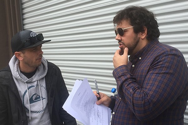 ZeroPointPower's tweet image. Recording voices for an animated web series is serious business. Here director JOhn Saunders and voice mentor Nathan Maynard take a serious break from voice recording to seriously discuss their next steps..😜🤓😁 Check out more behind the scenes action ecs.page.link/rqQc