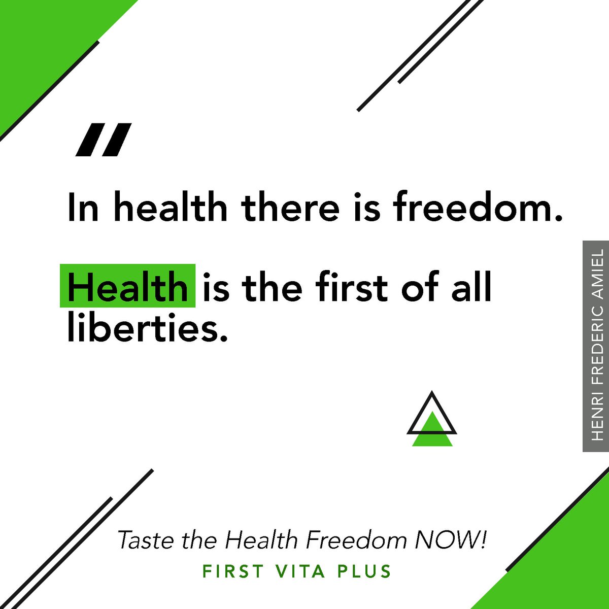 FVPPH's tweet photo. In health there is freedom!
#FirstVitaPlusHealthFreedom https://t.co/0i2RsQSwIi
