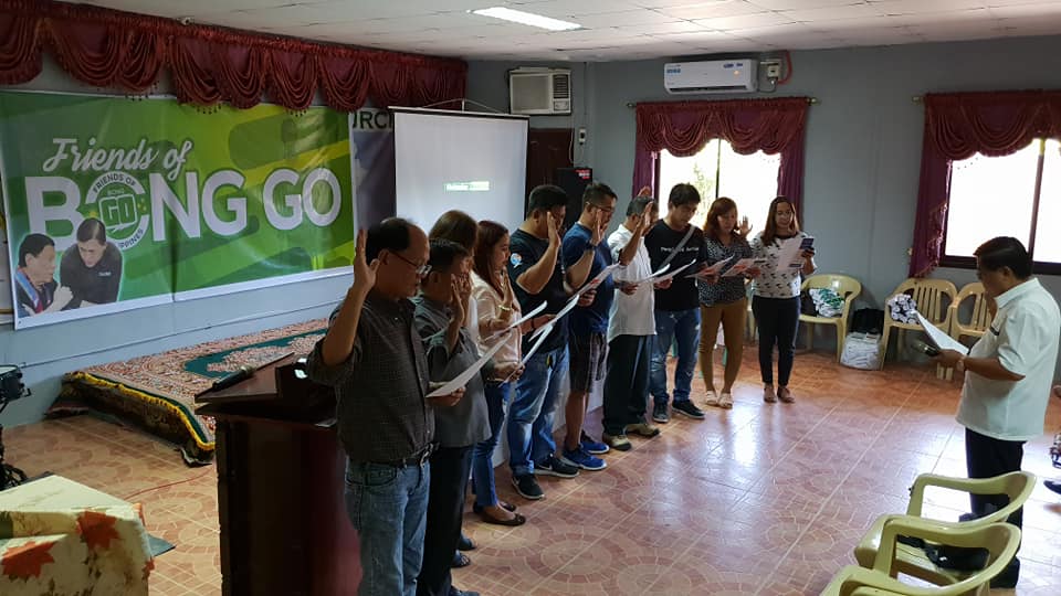 LetsGOBongGO's tweet photo. Congrats! New FOBG TARLAC Provincial Officers
Friends of Bong Go β’ PANIQUI / TARLAC /CAMILING Chapter Officers
Activity : Oathtaking & General Assembly
Thank you all new Volunteer Officers & Members for KUYA BONG GO!
#34GoBongGo #FOBG #Volunteers #Tarlac #Paniqui #Camiling https://t.co/D7DKXZFWaf