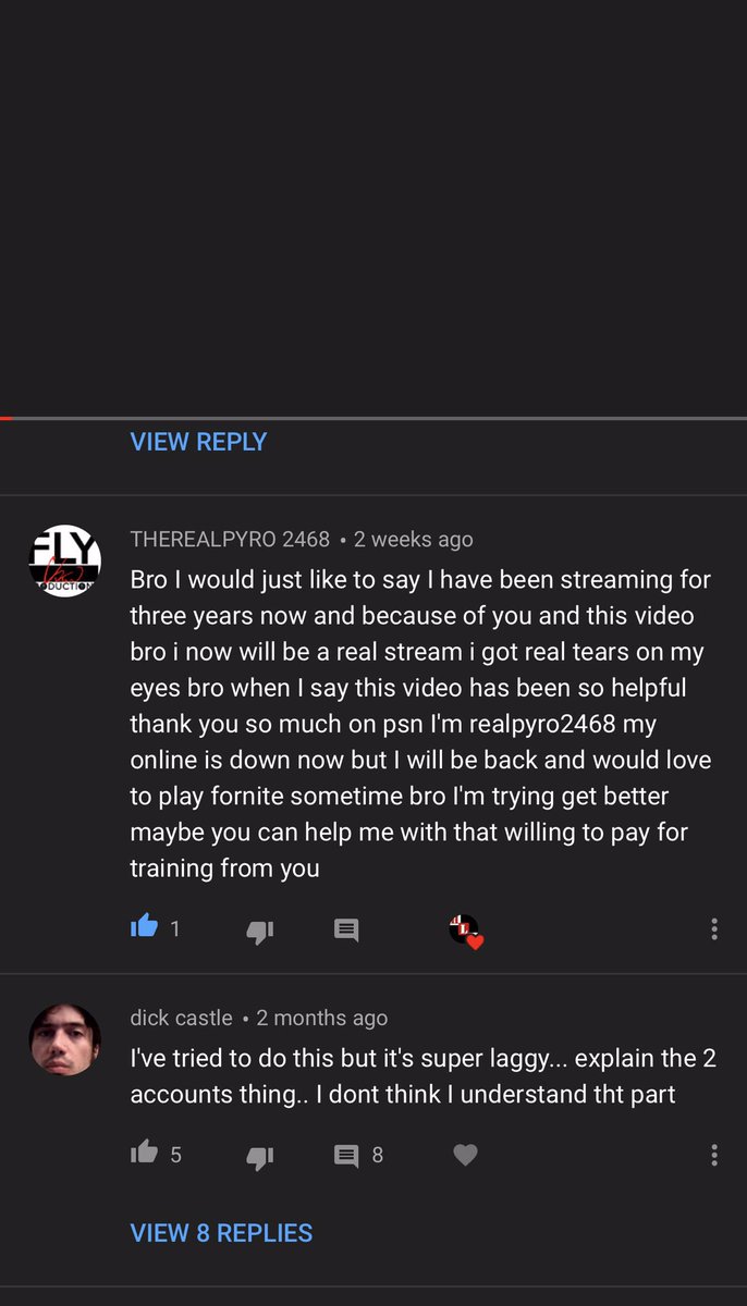 hmong_lor_ryder's tweet photo. Just saw this comment on one of my PS4 streaming setup videos, and this dude be saying he’s willing to PAY me to train him to be better at Fortnite.. 😂like BRO I’m good at the game, but still trash as fuck! Thank you but don’t pay me please! 😂#THEREALPYRO2468   #muchlovethough https://t.co/7iMKvtdZ3E