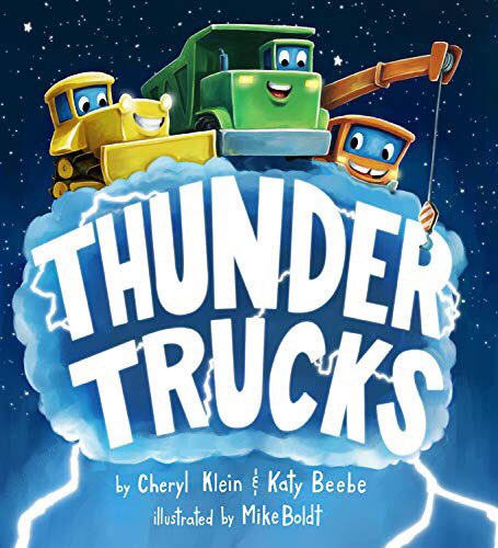 KatyBeebeBooks's tweet photo. As @chavelaque says...Honk-honk, clatter-rattle, zip, crack, BOOM! We are thrilled to introduce THUNDER TRUCKS, illustrated by the wonderful @MikeBoldt, to be published by @disneybooks on September 10, 2019! https://t.co/31jwnfRjVU https://t.co/elVZG90iBf