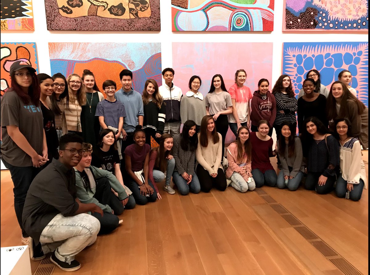KacieMummert's tweet photo. Had a blast today at the @HighMuseumofArt !!! The experience Kusama creates with her art is phenomenal!! #cobbARTrocks #infinitekusama @ChargersMabry https://t.co/tg5WFBaRcg