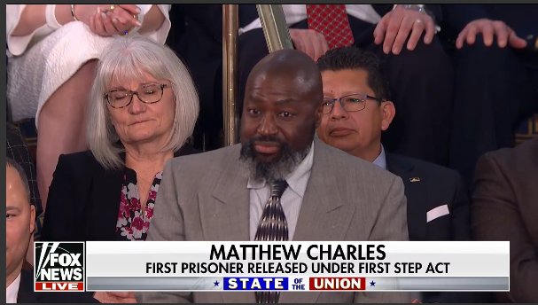 ZoeHillbilly's tweet image. #MatthewCharles #FirstStepAct @realDonaldTrump #sotu #Congratulations