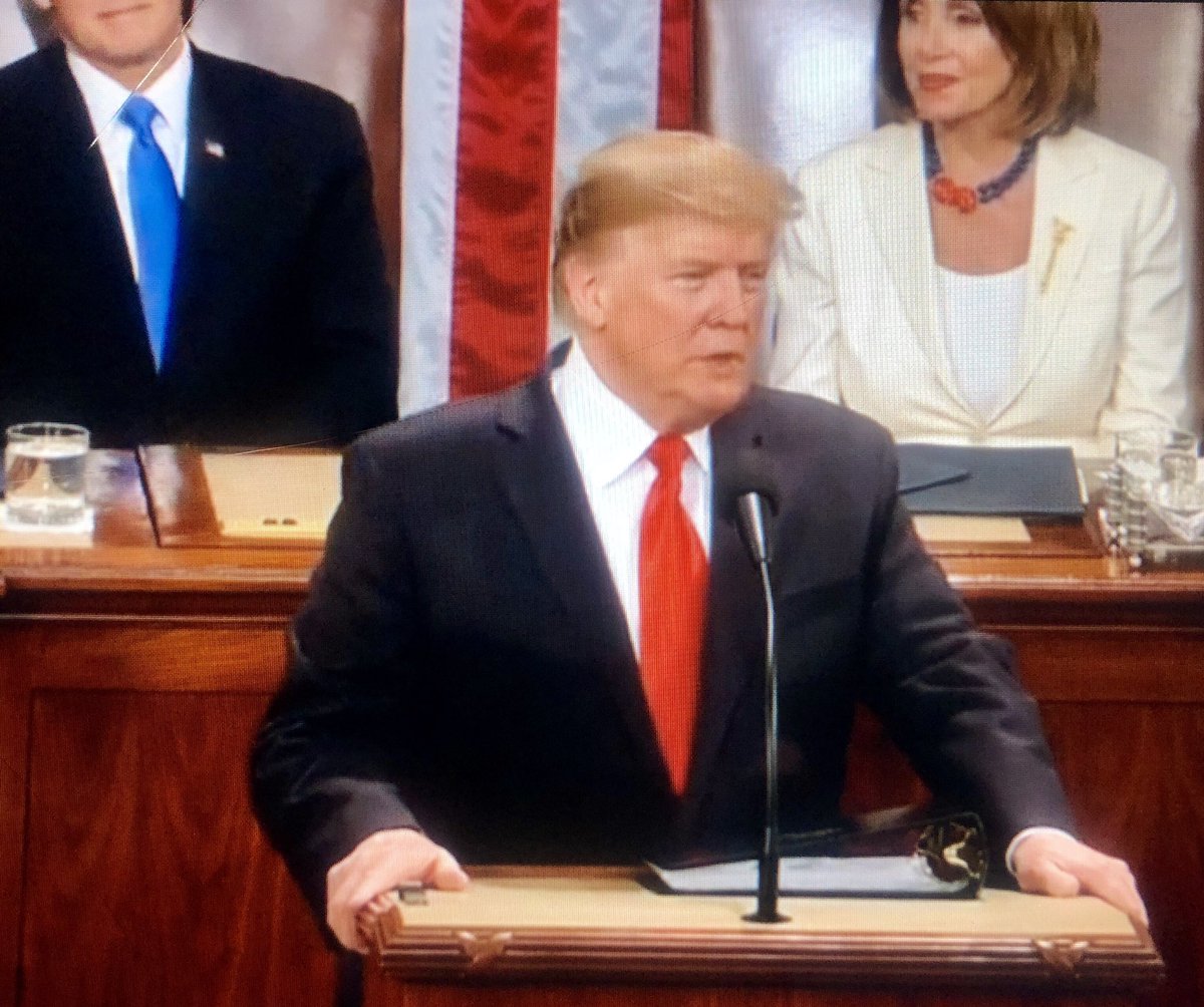 ReelHeART's tweet image. Okay.  We’ll give you that one @POTUS - The 1 positive thing you can tout is criminal reform bills like the #FirstStepProgram since you took office 2+ Years ago. But you talking about crimes against #Women like you respect them...? PuhLeeze....#Border #Politics #StateOfTheUnion