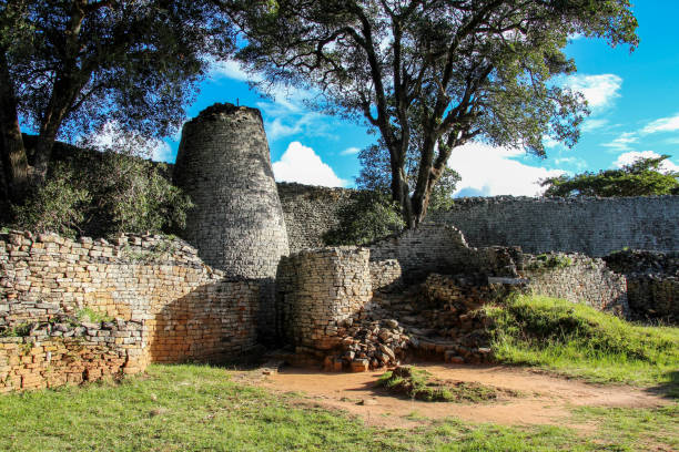 Iron Age Bantu tribes in Africa built some very impressive defensive walls. #GreatZimbabwe