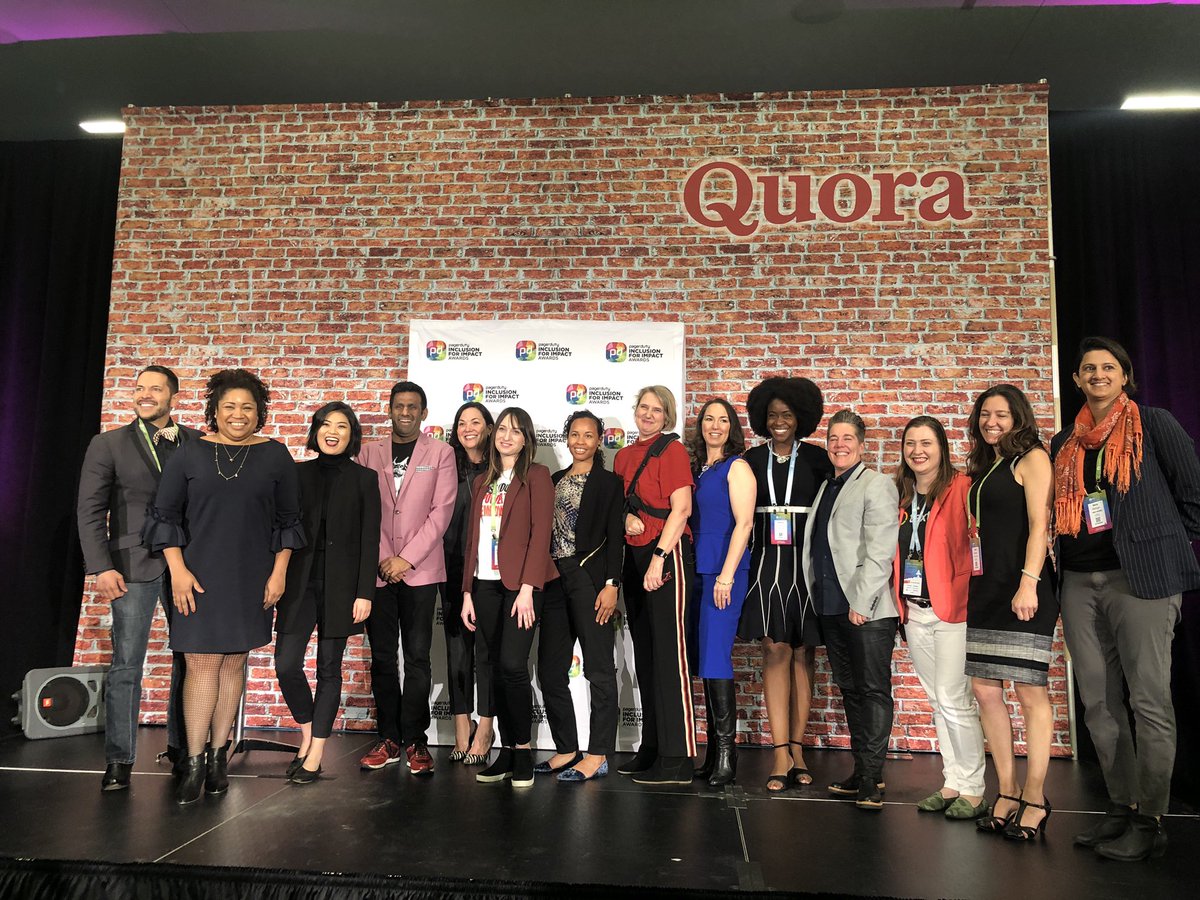 mallun's tweet photo. Congratulations to all the nominees and winners of the @pagerduty Inclusion for Impact awards! Bravo for all you are doing! @jenntejada @geneteare @nrmehta @KieranSnyder @textio @CocoBrown1020 @GainsightHQ @charu1603 and more https://t.co/eSqLWqZ87C