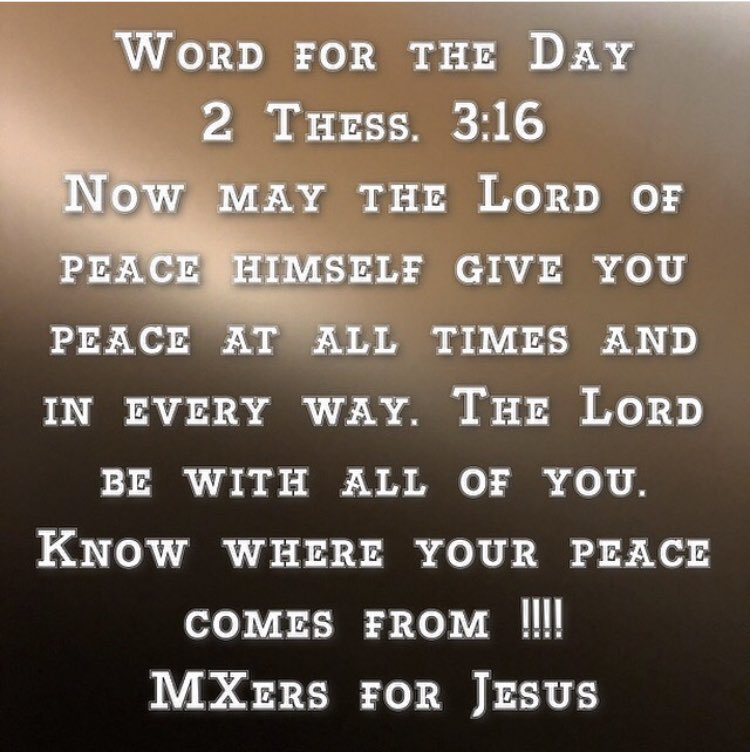 #wordfortheday #mxersforjesus