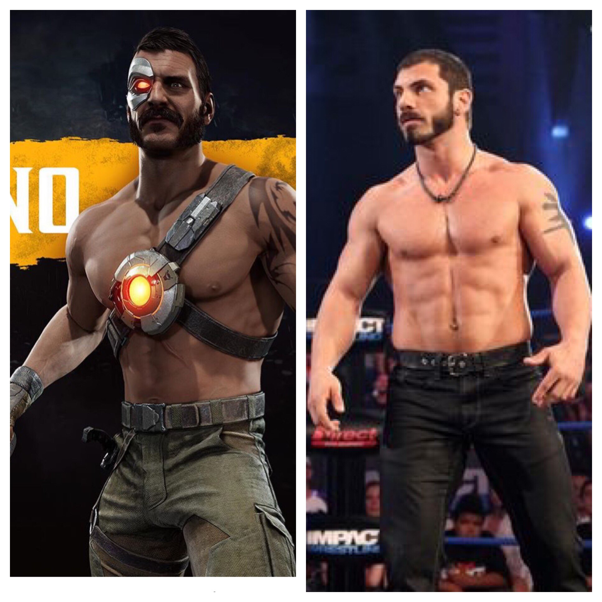 Stoned Cold Sativa Austin 🏳️‍🌈💗💜💙 on X: When you notice that Kano # Kano from @MortalKombat looks like @AustinAries #mk11 #mkkano #austinaries   / X