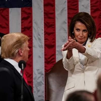 HRon1n's tweet photo. best shot of the night. #SOTU #SOTU19 https://t.co/tr5SFw2pKV