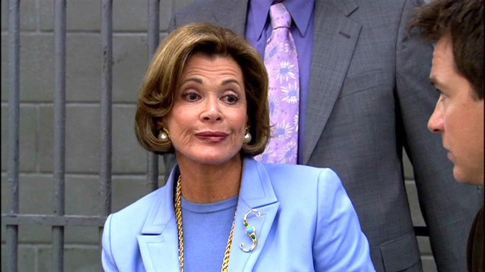 Nancy Pelosi and Lucille Bluth have the same energy. #SOTU