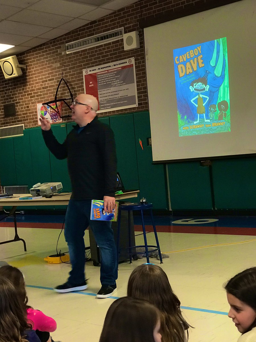 Favorite quote from today, “The reason I am an author today is because I kept on going.” Thank you @areynoldsbooks for not only being the most engaging author ever, but for also sharing your lessons on failure and the power of hard work!! @MBLibrary28