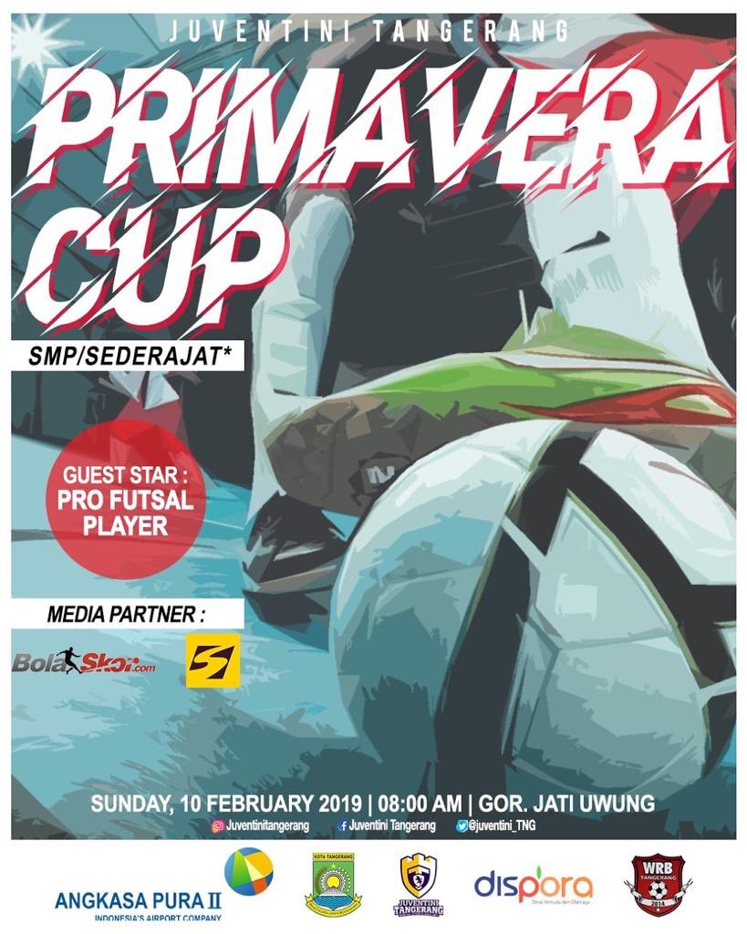 H-4 Menjelang Turnamen antar SMP Se Tangerang !!! 

Ramaikan..!! 

#JuventiniTangerang
#PrimaveraCup