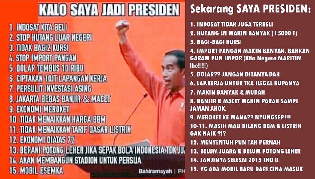 Kulibangunn92's tweet photo. @Ferdinand_Haean Dia Asal ngomong ntar klau sdh ada yg protes Baru #NYONYOR
Seperti Janji sebelum terpilih jadi presiden sdh banyak orang nagih Tapi minta #SatuPeriodeLagi😂😂😂😂😂😂😂 https://t.co/XCQBeWW9sW