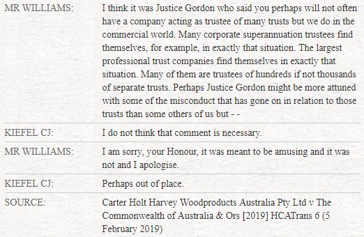 shitjudgessay's tweet photo. What on earth could Mr Williams have been referring to? https://t.co/7tecFYK6AK #auslaw https://t.co/GVslyT2TA4