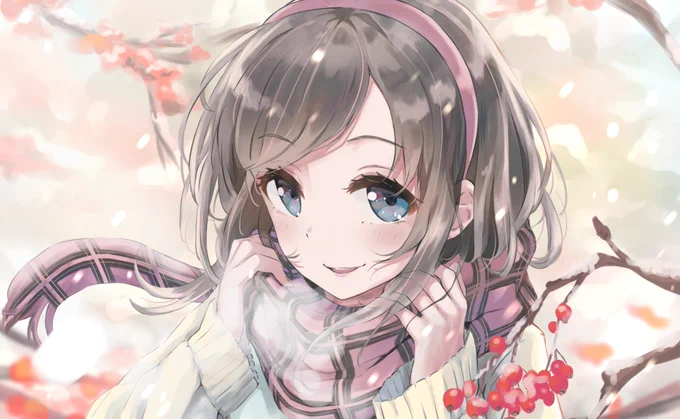 冬は終わりを告げ、春は次に来る。
寒さは暖まり始めています。
冬のアイちゃんはあなたを暖かくすることができますか?❄️❄️

Winter is coming to the end, and spring is coming next. 
The cold weather is starting to warm up. 
Does the Winter Ai-Chan warm you up?
#KizunaAI #キズナアイ 