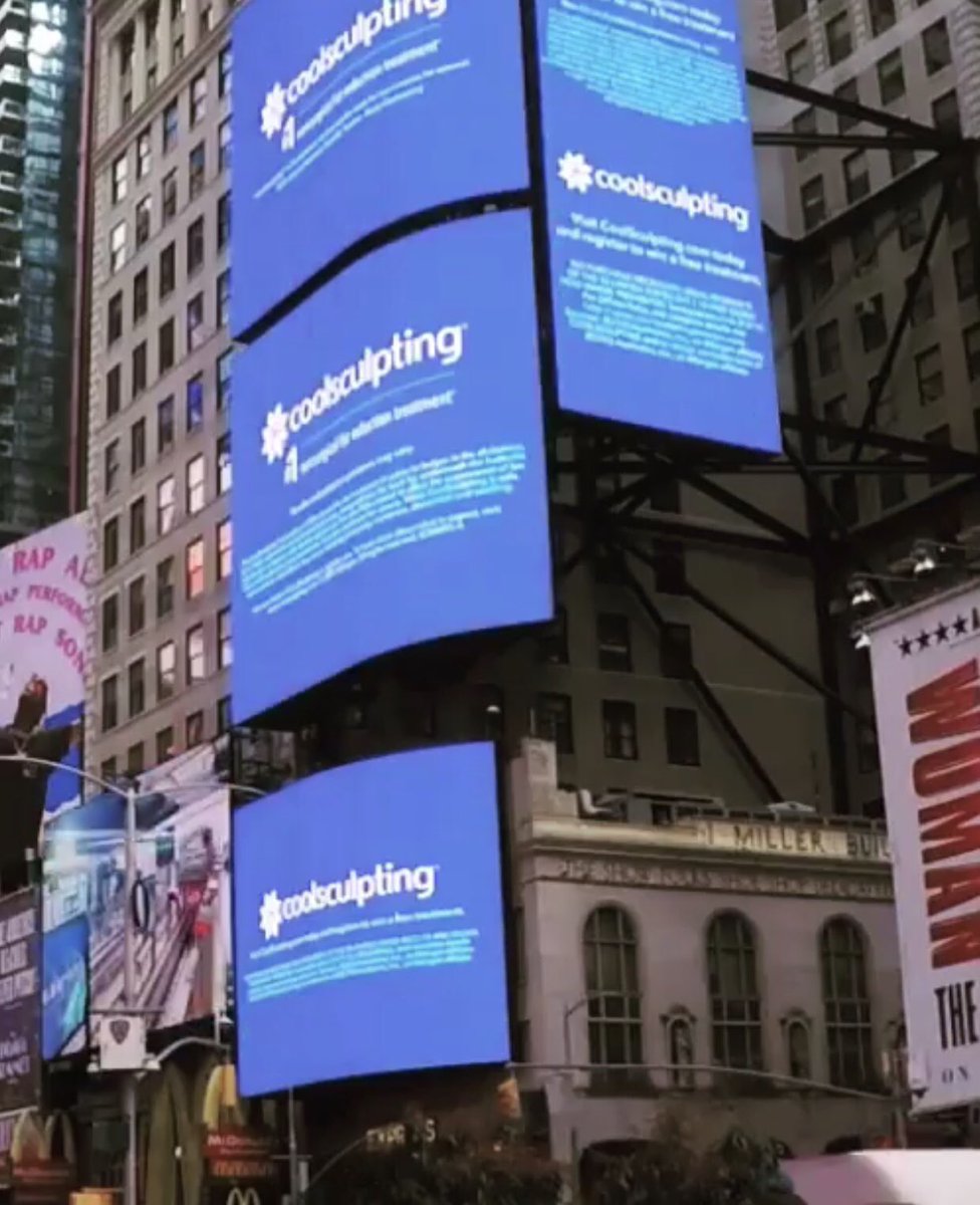 steck_'s tweet photo. Now that’s C❄️❄️L...
I remember when #CoolSculpting was just another product by another Bay Area startup... oh how far we’ve come! https://t.co/BPfpGcxFSx