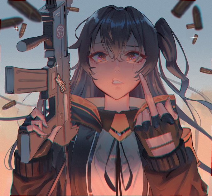 🤔 ump45 #FANART from #GirlsFrontline 