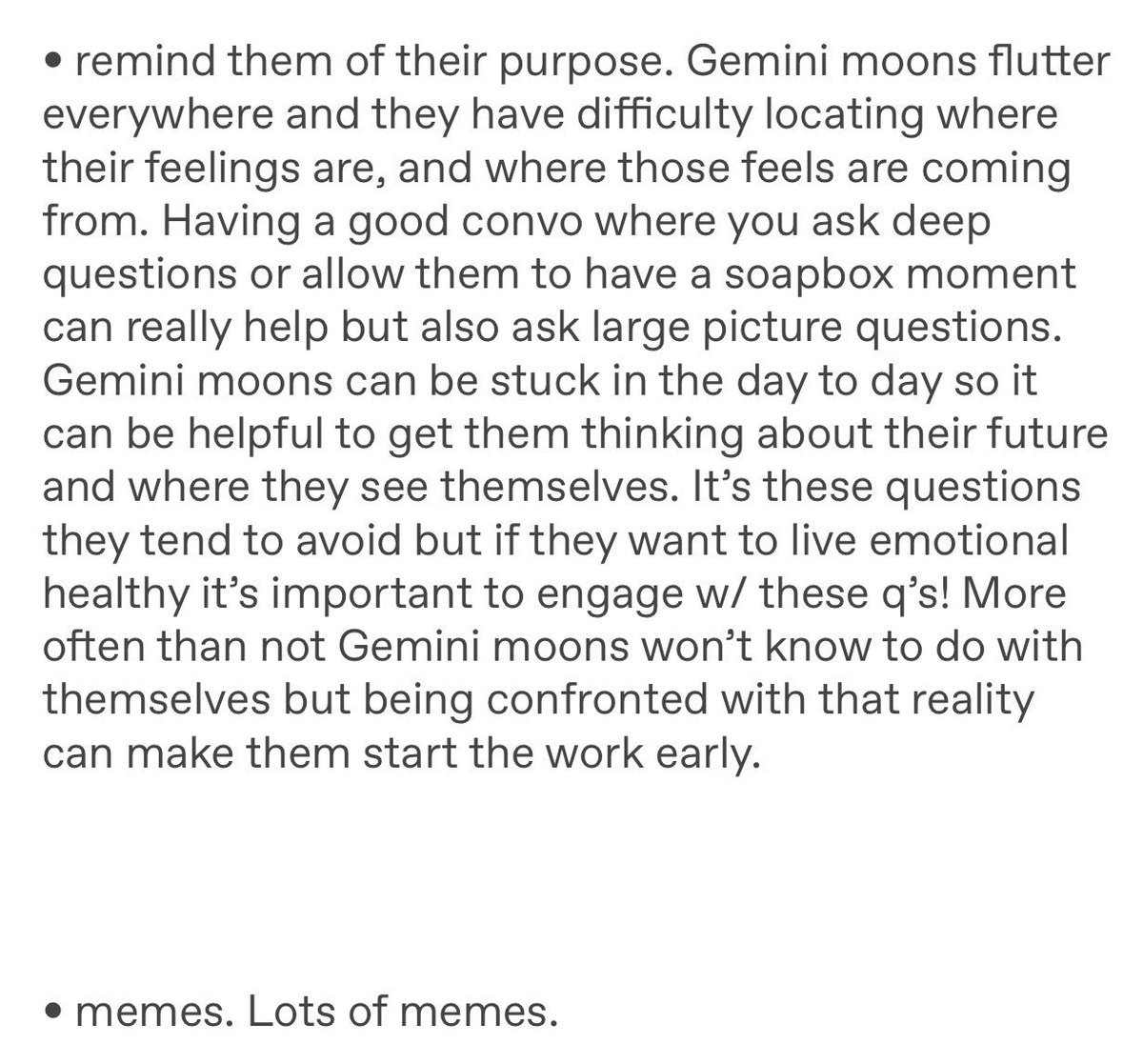 How to handle your partner with a Gemini moon: