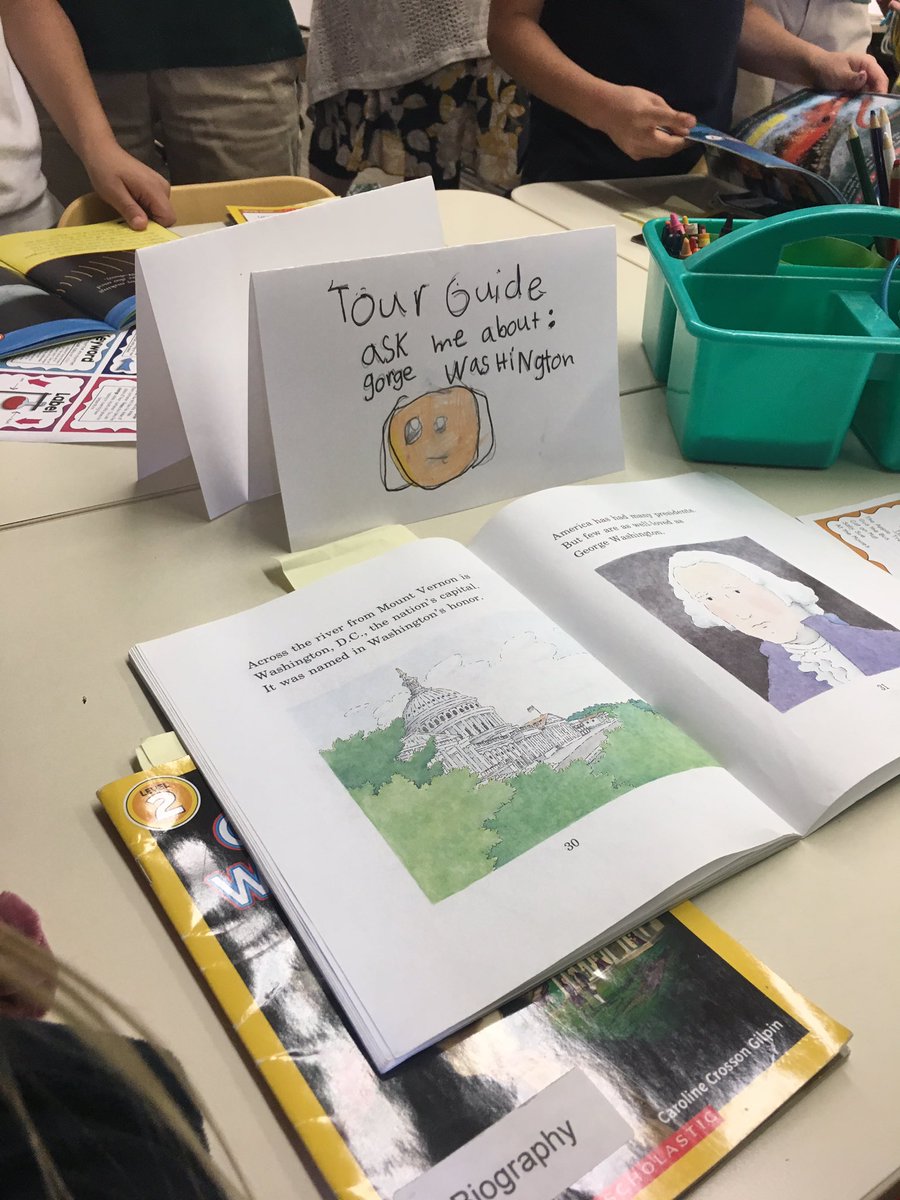 TeacherCorrie's tweet photo. 2nd graders know how to show their nonfiction expertise Reading Workshop Celebration! @TheWesleySchool #TCRWP @ChrisThinnes https://t.co/hLAbzjq8TC