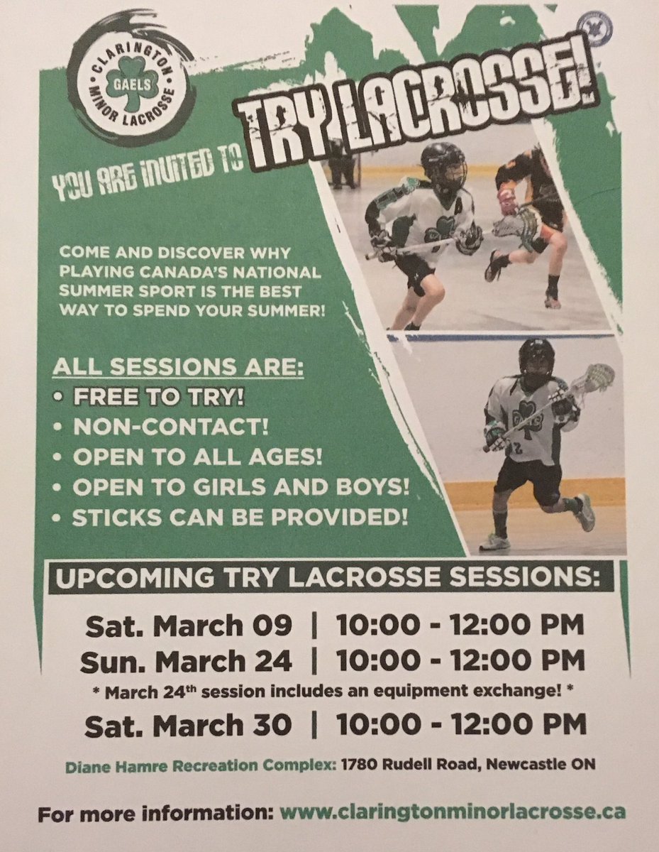 claringtongaels's tweet image. Come try lacrosse #fastestgameontwofeet #gaelsnation