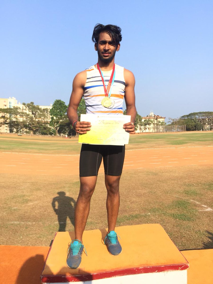 ElectrosteelG's tweet photo. Electrosteel-ian Subhendu Banerjee’s son Arkendu is pursuing a BSc (Sports Science) from the Manipal Academy - and it shows!
He won these prizes in 100m (silver), 200m (gold), 400 m (gold) and 4 x 100 m (silver) relay recently.
#electrosteelfamily #25yearsofDIpipesinIndia https://t.co/dzGnDEckBs