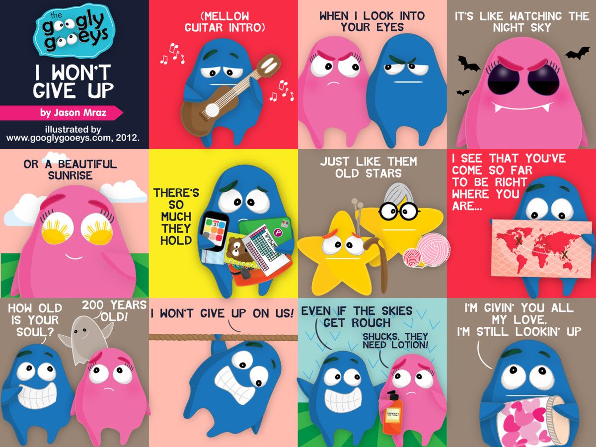 googlygooeys's tweet photo. No, we're not giving up on ❤️ (aka our crushes)! 😂 Who's your long-time celebrity (or not) crush? Tag them if your'e brave enough. Who knows right? 😉

#GooglyComics #ValentinesDay https://t.co/chsDjFieX6