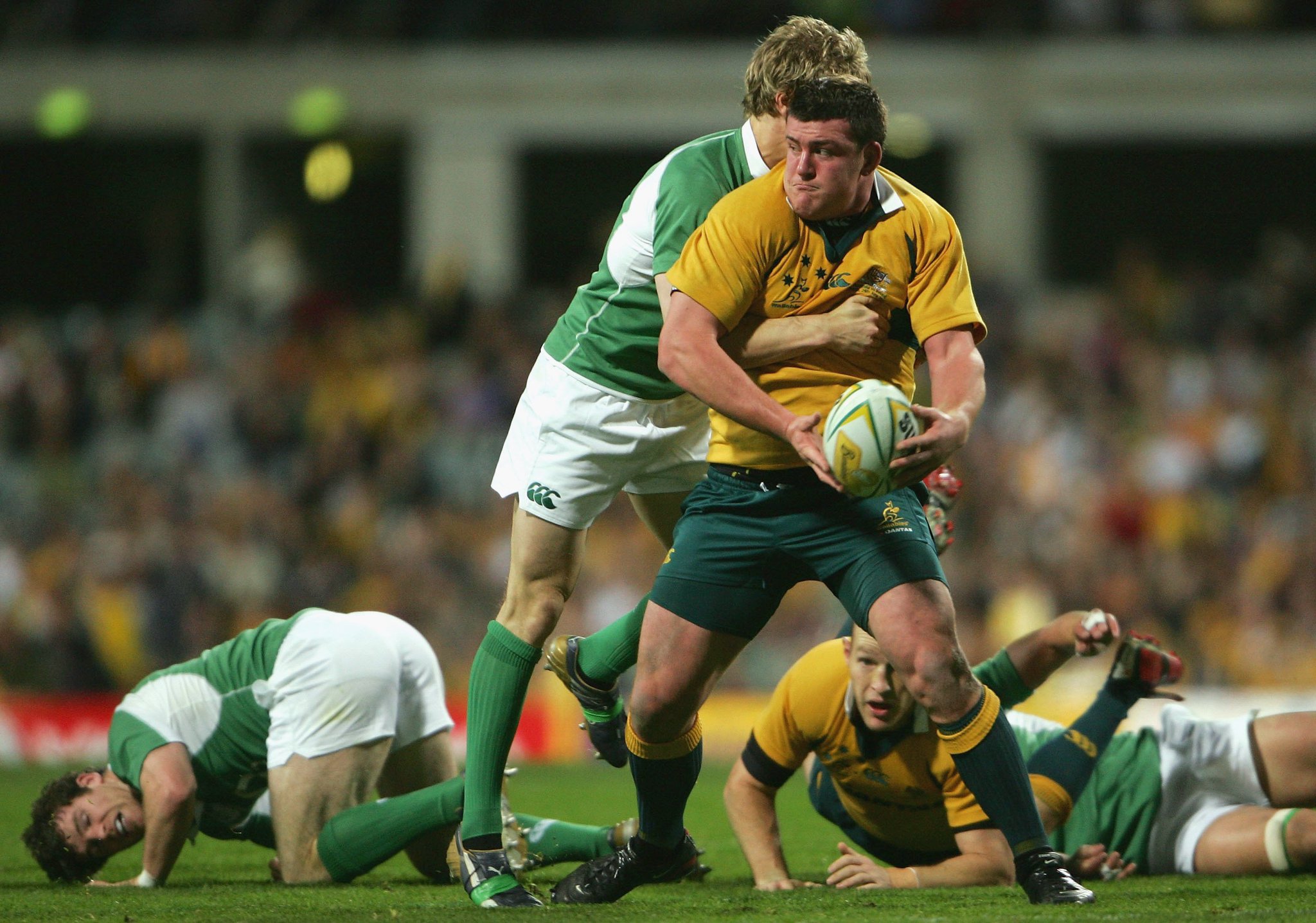 Happy birthday to Wallaby No. 813 Guy Shepherdson, who made his Test debut vs. Ireland in Perth (2006). 