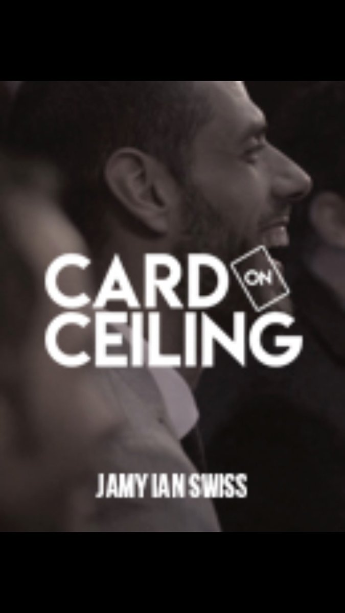 STMagicReviews's tweet photo. Review of CARD ON CEILING by @jamyianswiss @VanishingInc @STMagicReviews https://t.co/Dugw59F2gX @MurphysMagic #classicmagic #barmagic #cardmagic #lookup https://t.co/vrXsW8VBEs