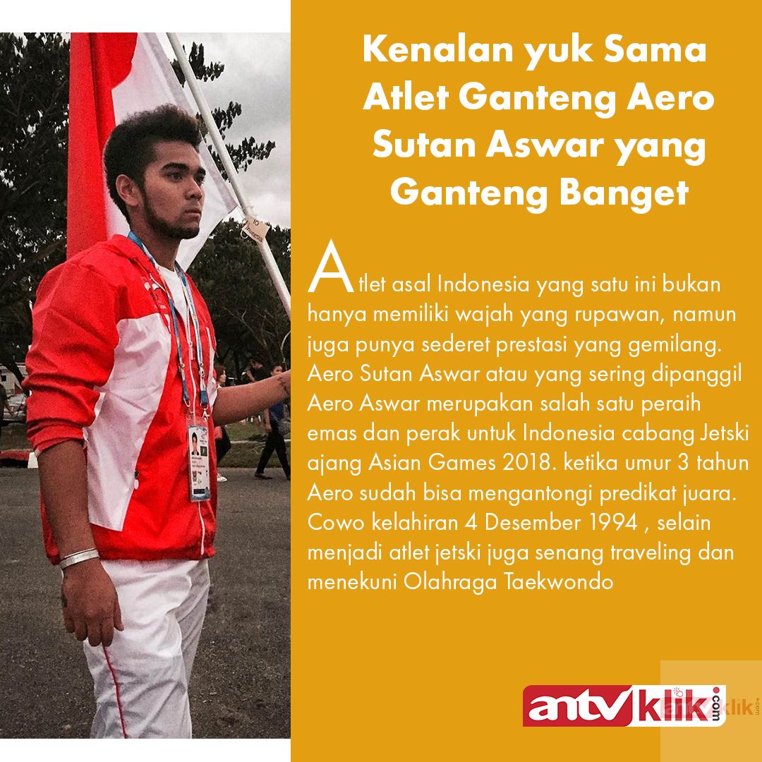 Ternyata Aero dikabarkan dekat banget nih sama Chelsea Islan. Tapi, katanya sihh cuman temen aja yaa..
.
#ANTVKlik #GampanginAja #AeroAswar #Atlet #AtletIndonesia #Selebgram