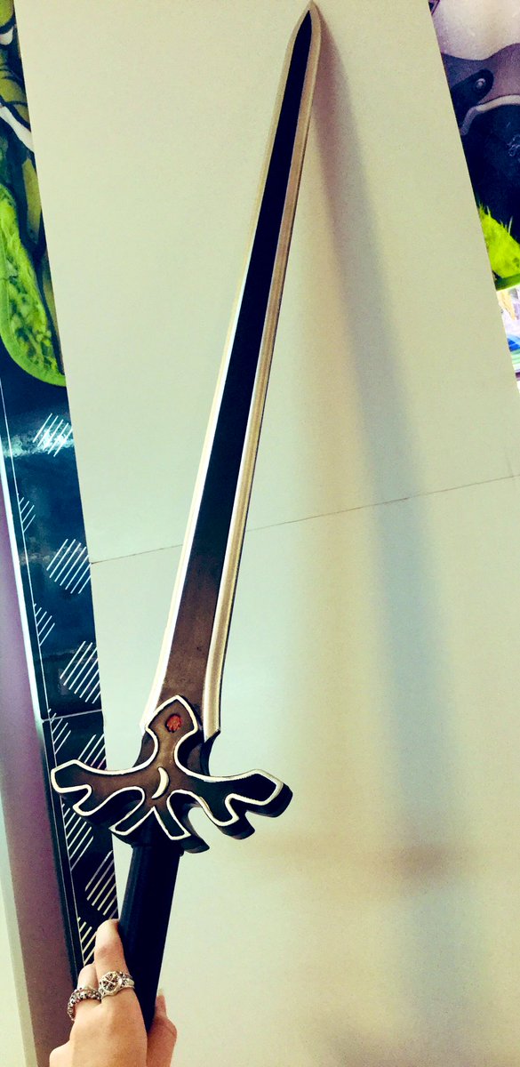 セガ霞ヶ浦 新景品入荷情報 ソード アート オンライン Yorubara Sword ヨルバラの剣 前回登場した剣の第二弾が 本日入荷致しました 第二弾の剣は キリトとユウジオの剣となっています セガ霞ヶ浦 Sao キリト ユウジオ T Co